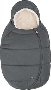 Maxi-Cosi Cosy Baby Footmuff Cosy Toes Comfort, Easy and Safe, Soft and Sturdy Fabrics, Machine Washable, Fits Maxi-Cosi Twillic Graphite Baby Car Seats - Image 1