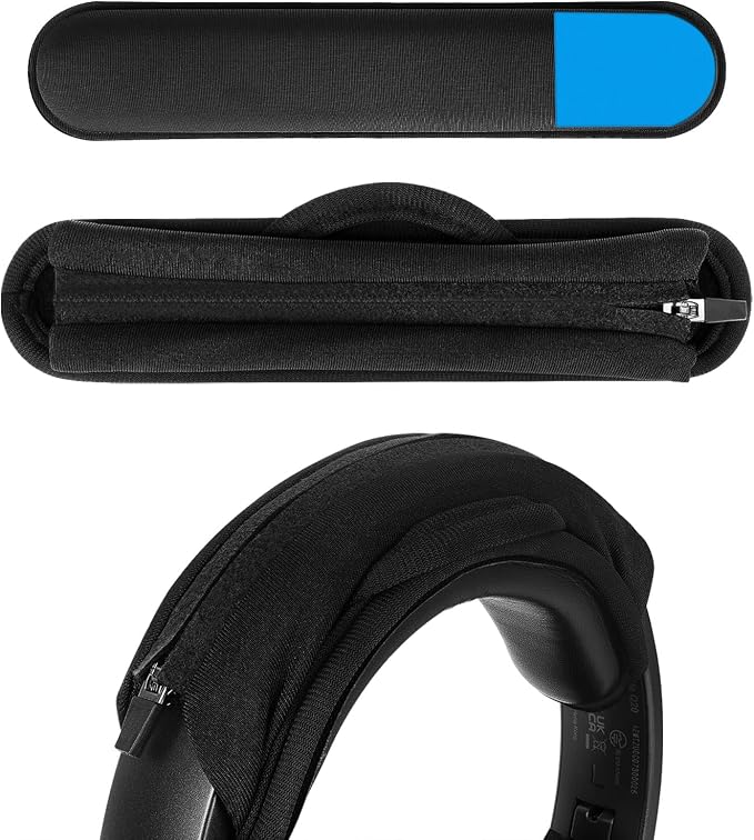 Geekria Medium Cooling Gel Hook Loop Headband No Tools Needed Compatible with Razer, JBL, Plantronics, Sennheiser, Logitech, Hyperx, Corsair Headsets - Image 1