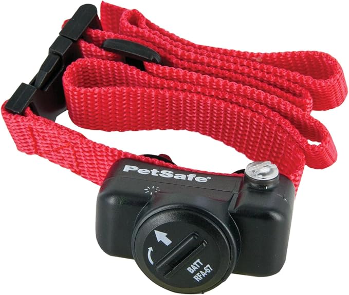 PetSafe - Deluxe Dog Escape Proof Fence Collar with Wire - Lightweight - 4 Stimulation Levels and 1 Sound Signal Mode Only, Battery, Rainproof - Image 1