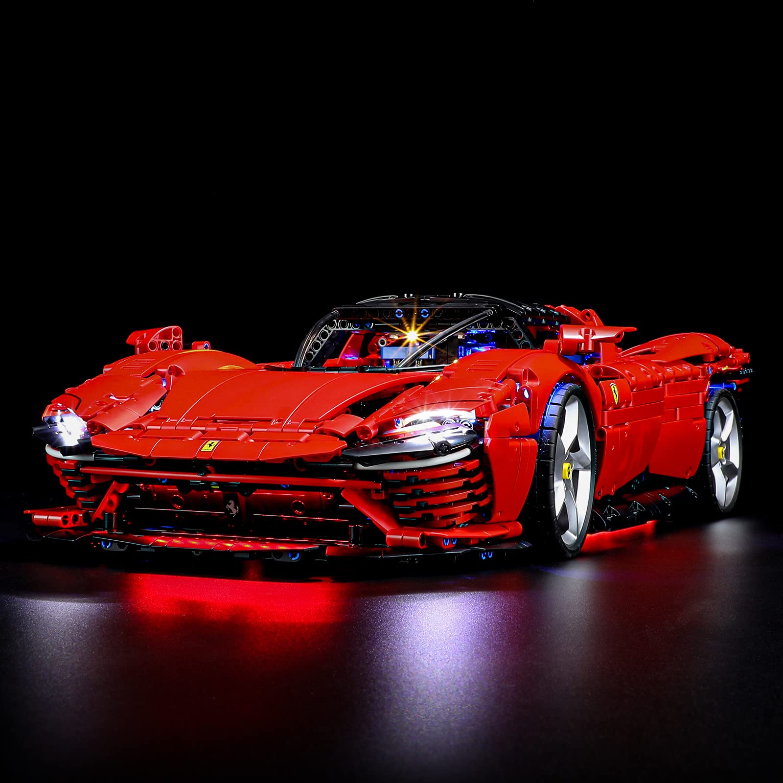 BRIKSMAX Led Lighting Kit for LEGO Technic Ferrari Daytona SP3 - Compatible with Lego 42143 Building Blocks Model- Not Include Lego Set - Image 1