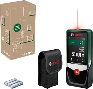 Bosch télémètre Laser UniversalDistance 40C (Mesure précise de Distances Jusqu’à 40 m, connectivité Bluetooth, Fonctions de Mesure, dans boîte Carton pour e-Commerce) - Image 1