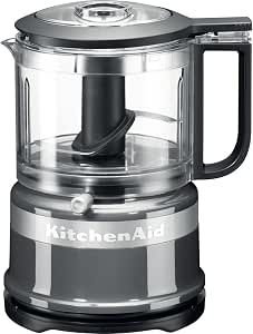KitchenAid Contour 5KFC3516BCU Mini Chopper, Silver - Image 1