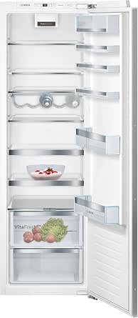 Bosch KIR81AFE0 Series 6 Built-In Refrigerator, 177.5 x 56 cm, 319 L, Flat Hinge, Made in Germany, VitaFresh Plus 2 x Longer Freshness, Uniform LED Lighting          [Energy Class E] - Image 1