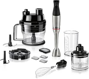 Bosch Haushalt ErgoMaster Series 6 Hand Blender 1200 W with Measuring Jug, with Blender, Multi-Function, Whisk, Without - Image 1