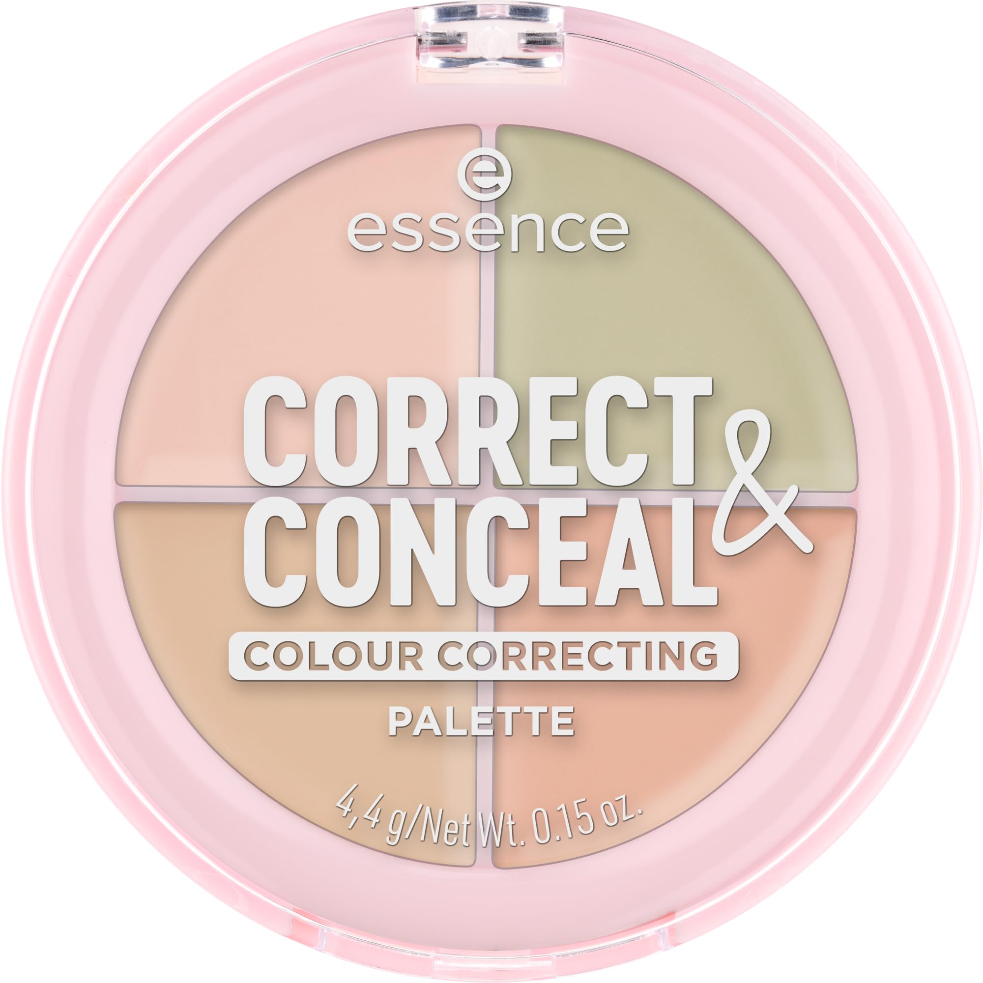 Essence Cosmetics Correct and Conceal Colour Correcting Palette - Eye Enhancing, Colour Correction, Instant Result, Natural (4.5g) - Image 1