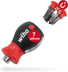Wiha Stubby / 380101 Bit Holder with Storage Box 1/4 Inch Magnetic - Image 1