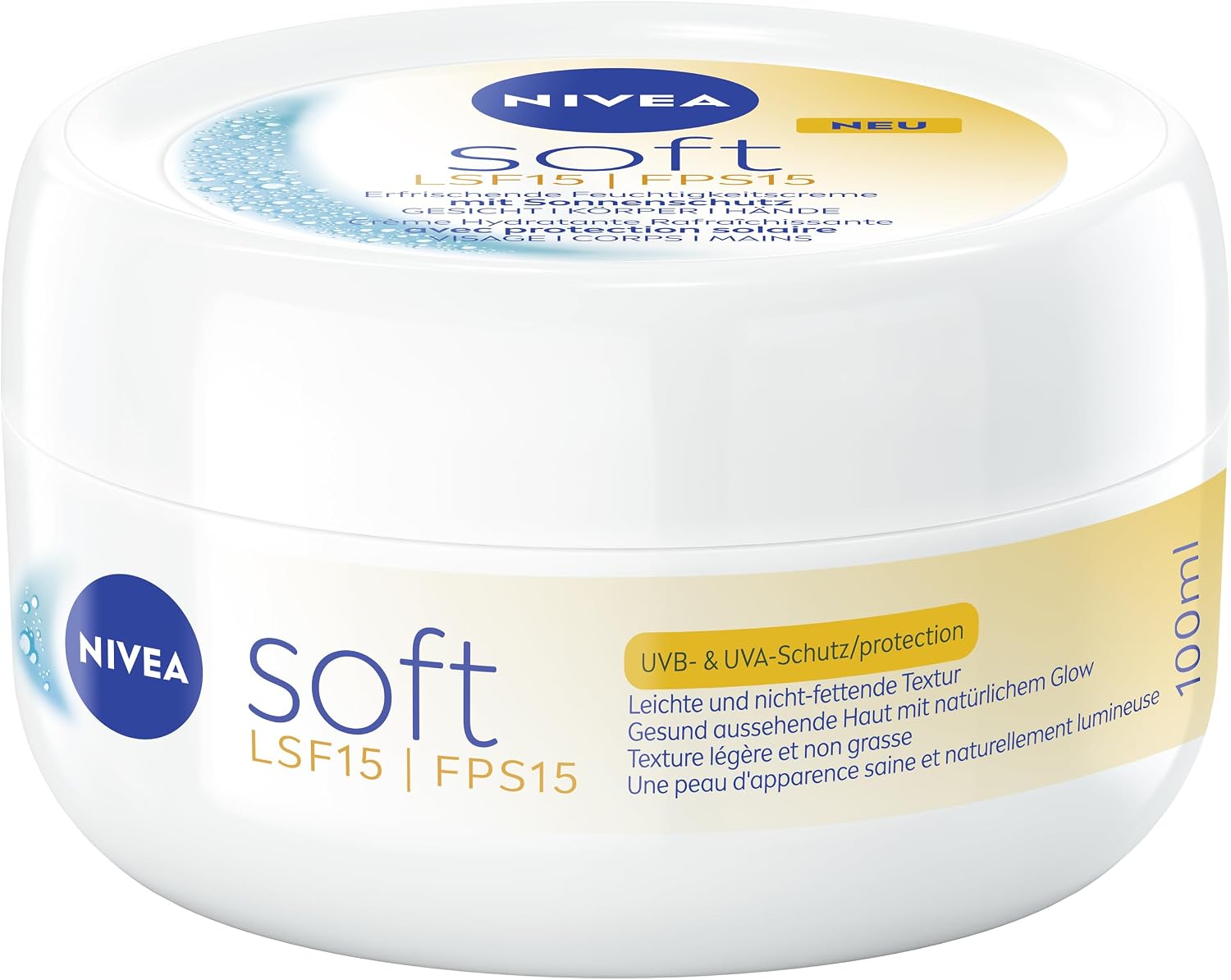 NIVEA Crème douce SPF15 100 ml - Image 1
