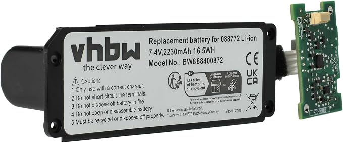 vhbw Battery Compatible with Bose Soundlink Mini 2 Speaker with PCB (2230mAh, 7.4V, Li-Ion) - Image 1