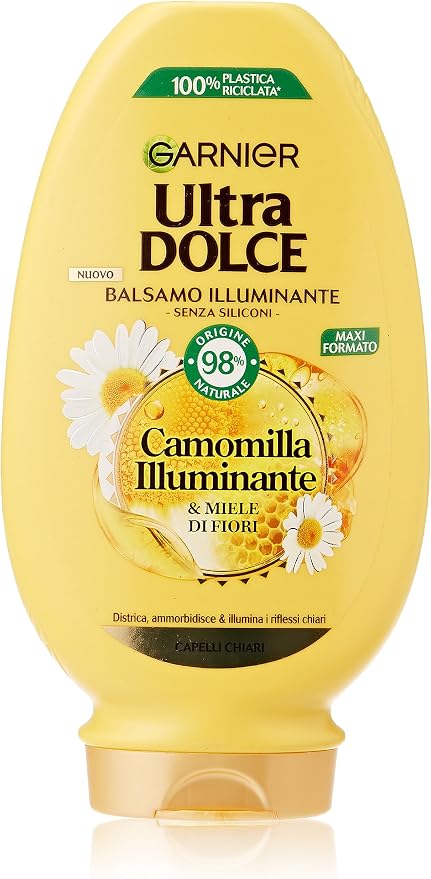 Garnier Balsamo Crema Camomilla e Miele, Capelli Chiari, 250 ml - Image 1