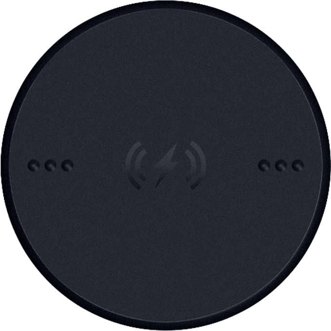 Razer Wireless Charging Puck - Wireless Charging Module for Compatible Razer Mice - Black - Image 1