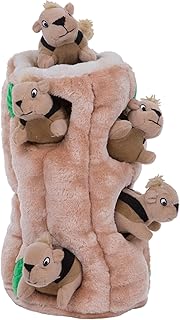 Outward Hound Casse tête pour Chiens - Cache-Cache Ecureuil en Peluches, XL format - Image 1