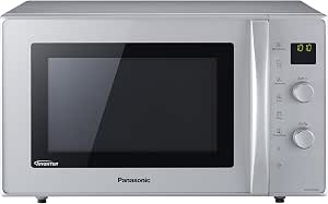 Panasonic NN-CD575MEPG | 3-in-1 Combined Oven, 27L, Inverter, Rotating Heat at 100-220°C, Quartz Grill 1300W, Microwave 1000W, Crispy Dish, 34 cm Turntable, Silver – FR Version - Image 1