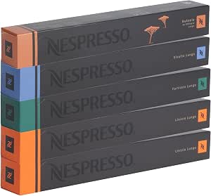 Nespresso Lungo Original 50 Capsules Assortment - Image 1
