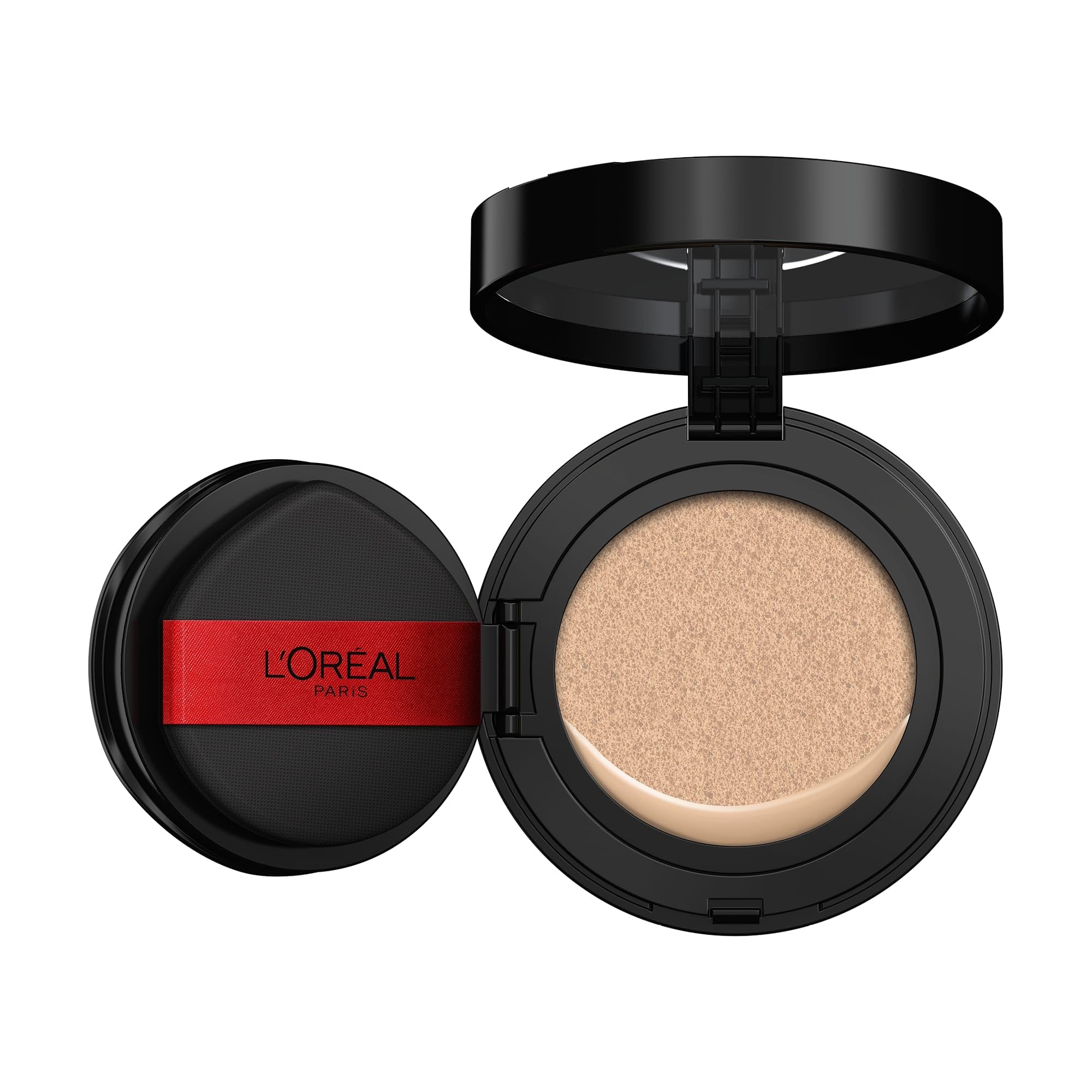 L'Oréal Paris - Fond de Teint Cushion 24H Air Wear - Haute Couvrance Indétectable - Sans Transfert - Tous Types de Peau - Teinte : 130 - Image 1