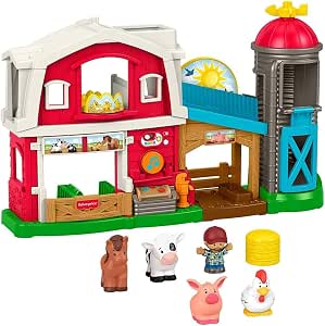 Fisher-Price Little People JGX09 Musical and Educational Game for Children from 1 Year - Multilingual Version - Image 1