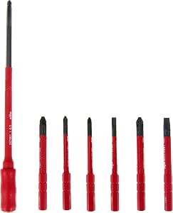Wiha SlimBit Electric 2879 B7 SlimVarioBits 7-tlg; Box Red - Image 1