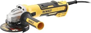 DeWalt DWE4357-QS Grinder 1700W 125mm - Brushless variable speed - slide switch, Black/Yellow - Image 1