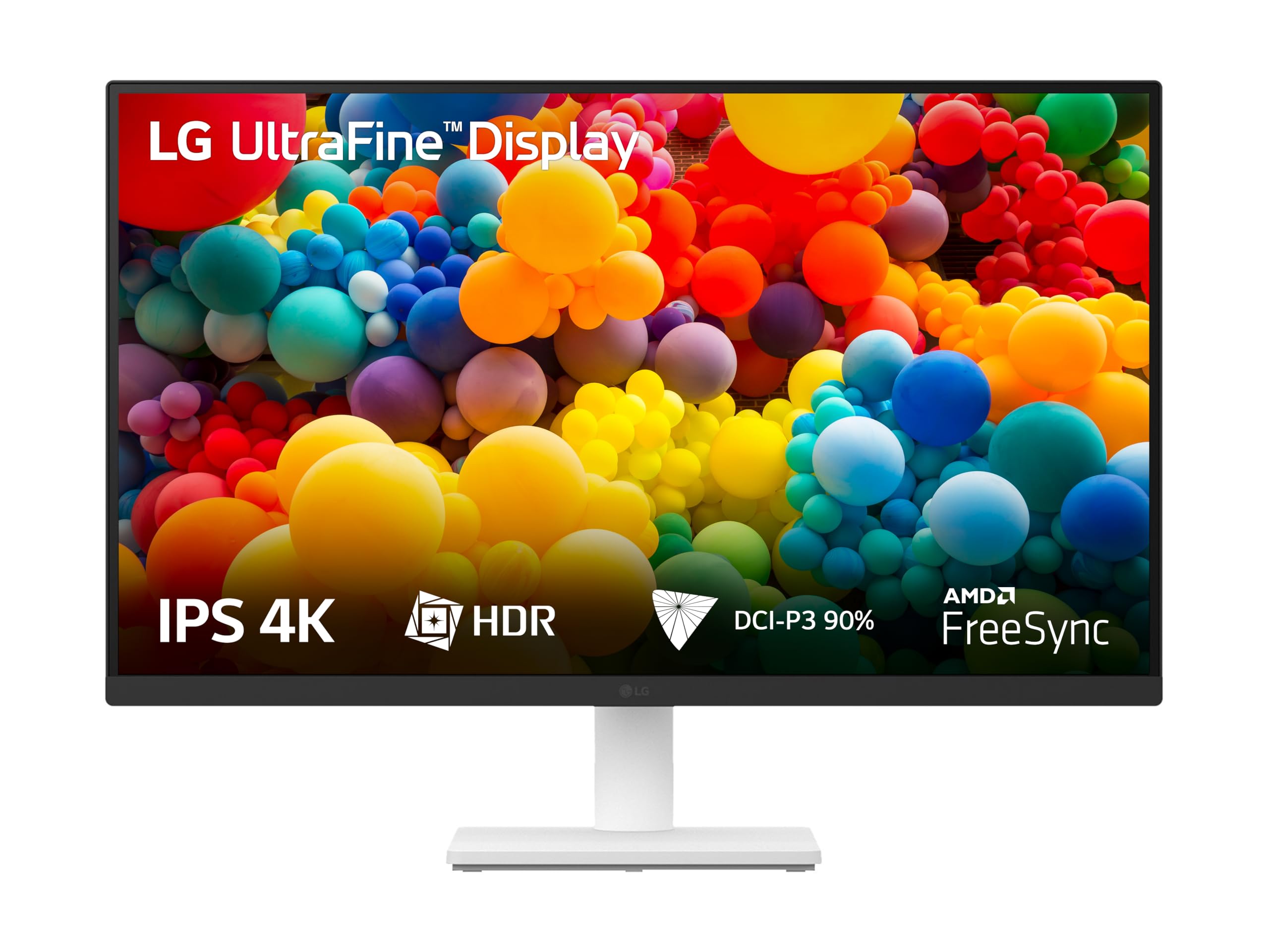 LG 27US500-W Monitor PC 27" [27] 3840 x 2160 Pixel 4K Ultra HD LCD Bianco (LG Monitor 27US500-W 27US500W [27US500) - Image 1