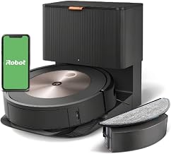 iRobot Roomba Combo j5+ (j5576) - Robot Aspirateur Laveur 2en1 connecté - Autovidage – Brosses Caoutchouc – Fonction Lavage - Cartographie, mémorise, s’adapte – Détecte & Evite Les Objets - Image 1