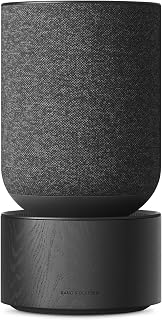 Bang & Olufsen Beosound Balance – Enceinte WiFi et Bluetooth pour la Maison avec Son Premium à 360°, Enceinte Design primée idéale pour Le Salon - Black Oak - Image 1
