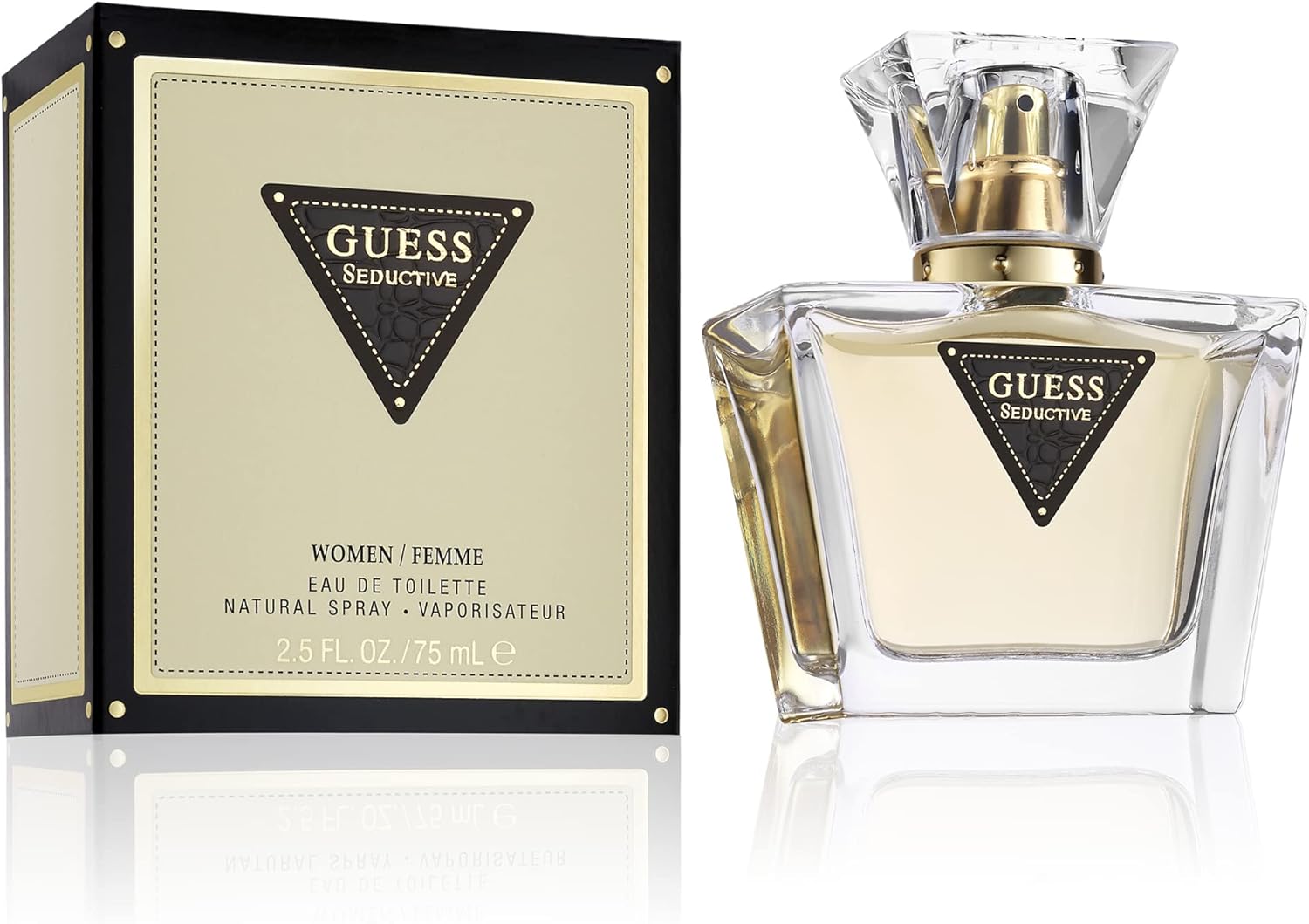 GUESS Seductive, Eau de Toilette pour Femme, Parfum Fruité Floral, Parfum Sensuel Longue Durée - Image 1