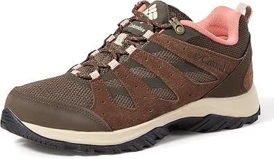 Columbia Women's Redmond 3 WP Low Hiking & Trekking Shoes, Cordovan Dark Coral, 36.5 EU - Image 1