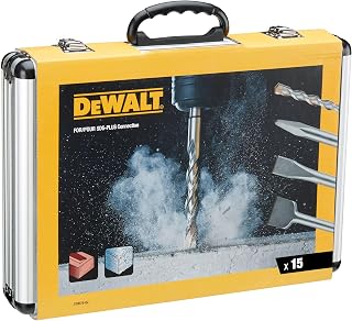 DEWALT - Jeu de 15 forêts et burins - ensemble de 15 pièces pour le perçage et le vissage - DT9679-QZ - Image 1