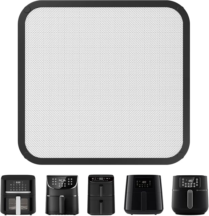 Vicloon Air Fryer Splash Guard Cover for Air Fryer Reusable Silicone Protector for Cosori 5.5/6/6.2L Philips HD9285/HD9270 - Image 1