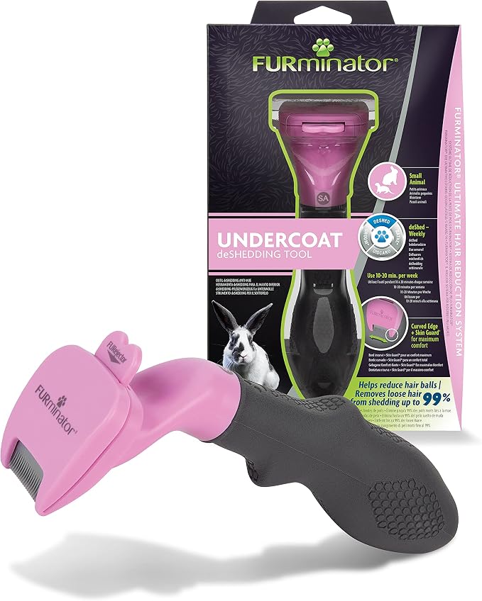 FURminator Undercoat deShedding Tool Small Animals - Image 1