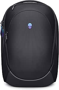 Alienware 18 Backpack AW7825P 28L Capacity 3D Breathable Mesh Magnetic Organizers RFID Pocket Weatherproof 3D Reflective Logo Black - Image 1