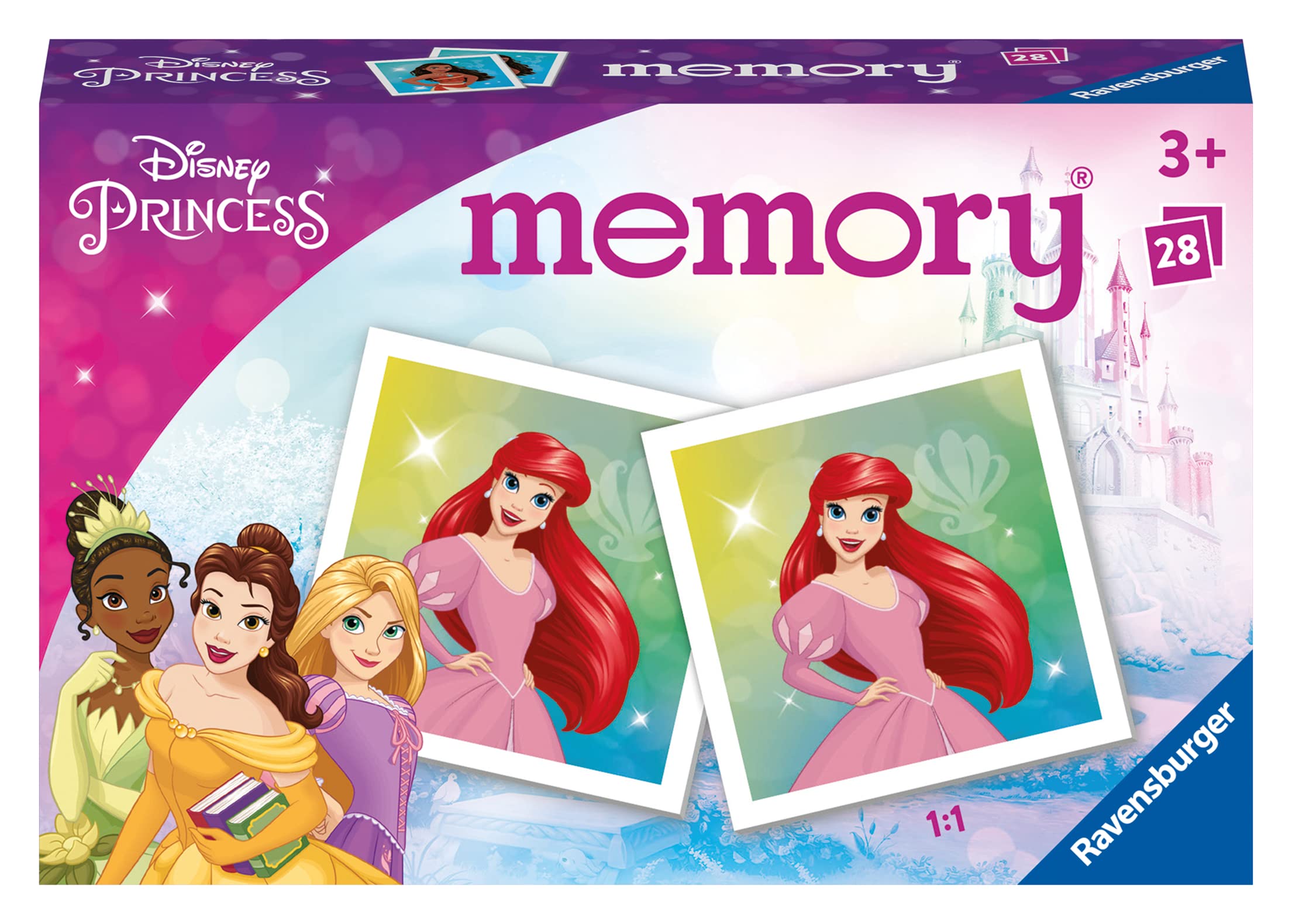 Ravensburger - Educational Game - Memory® - Disney Princesses - A First Educational Game Mixing Observation, Association and Memorization - From 3 Years - 20978 - Image 1