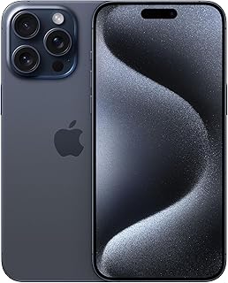 Apple iPhone 15 Pro Max, 512 Go - Bleu Titane (Reconditionné) - Image 1
