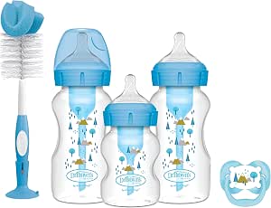 Dr. Brown's Natural Flow Options+ Anti-Colic Bottle Gift Set Blue - Image 1