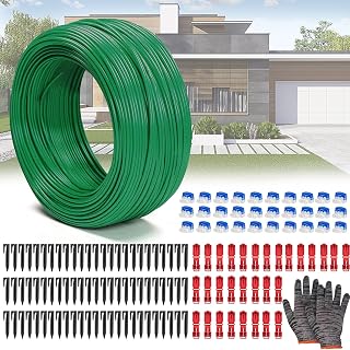 Peripheral Cable for Robot Tnder, 150 m Robotic Lawn Mower Cable, Diameter 2.7 mm, Galvanised Copper Lawn Mower Wire Compatible with Gardena, Bosch, Husqvarna, Worx, Honda and Robomow - Image 1
