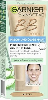 Garnier - SkinActive BB Cream Soin perfectionnant tout-en-un Medium - 50 ml - Image 1