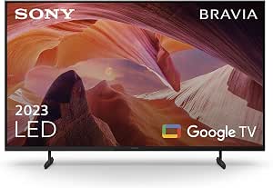 Sony BRAVIA KD-43X80L 43" LED TV 4K HDR Google TV Smart TV Works with Alexa, BRAVIA Core, TRILUMINOS Pro, HDMI 2.1, Gaming Menu with ALLM          [Energy Class F] - Image 1