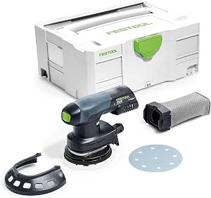 Festool ETSC 125 LI-BASIC Cordless Eccentric Sander Black/Green Medium - Image 1