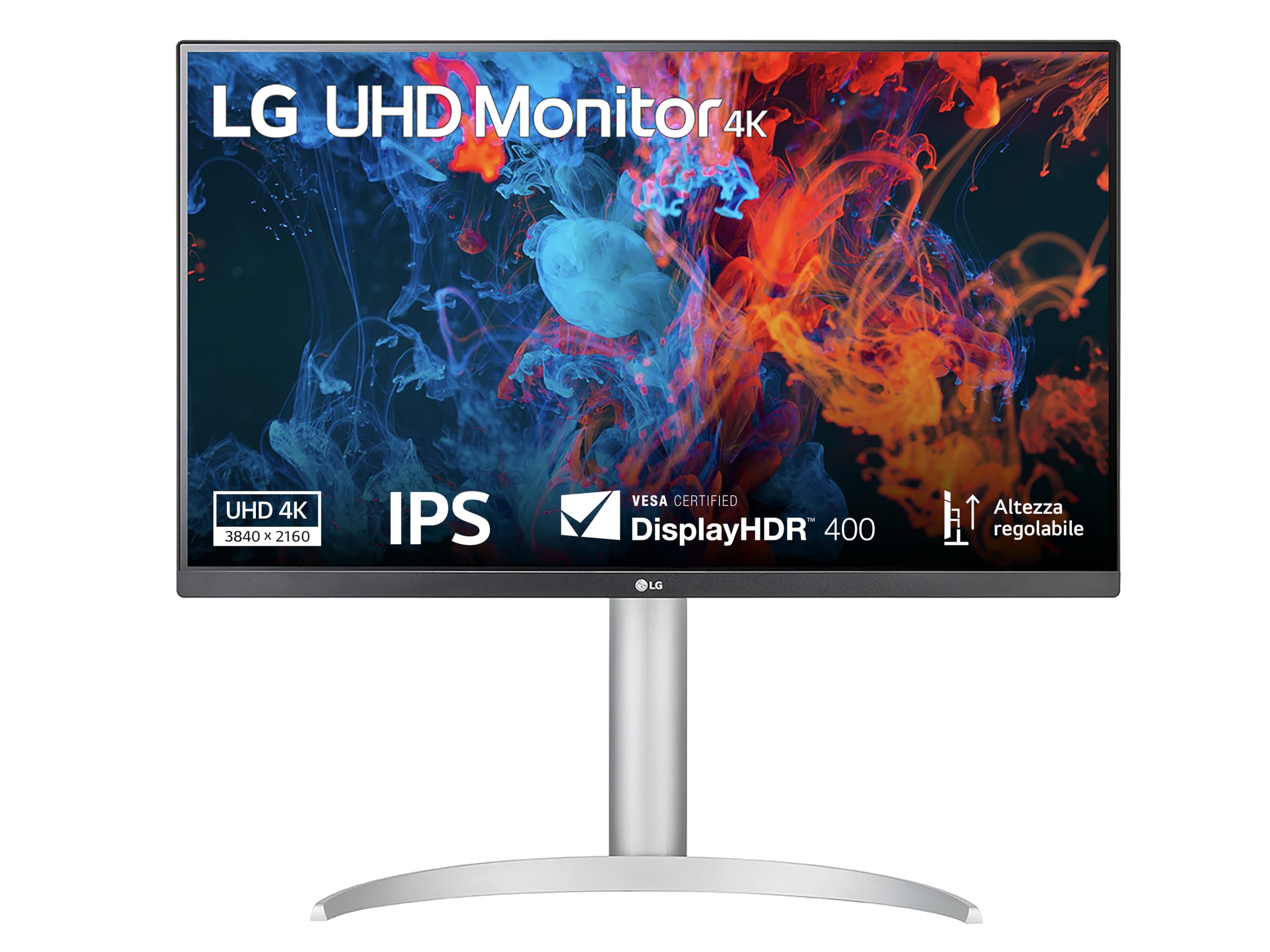 LG 27UP650K-W 27' Ultrafine(TM) UHD 4K IPS Monitor - Image 1