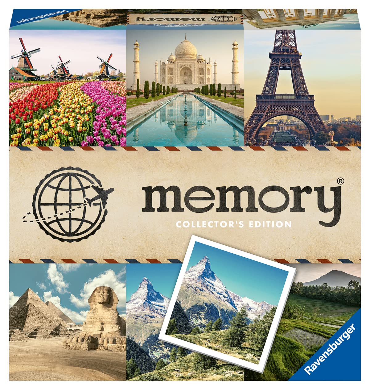 Ravensburger - Educational Game - Collectors' Memory® - Travel - A First Educational Game Mixing Observation, Association and Memorization - From 6 Years - 27379 - Image 1