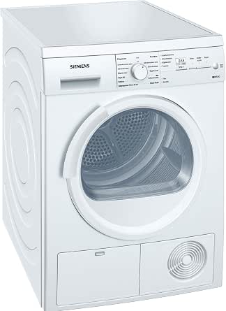 Siemens WT46E305 Condensing tumble dryer, B, 7 kg, 3.9 kWh/white, softDry drum system, duoTronic          [Energy Class B] - Image 1
