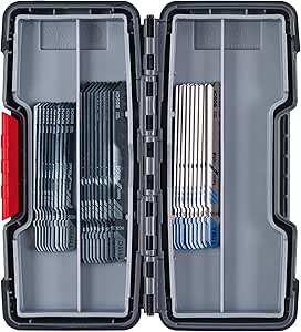 Bosch 30-Piece Jigsaw Blade Set Basic for Wood and Metal (Wood and Metal, Jigsaw Accessories) - Image 1