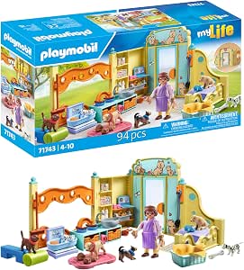 Playmobil | My Life | Puppy House | Children's Toy | Animal Figure Set | Toy for Children from 4 Years | 71743 - Image 1