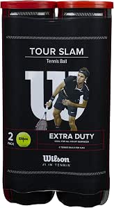 Wilson Tour Slam WRT115302 Tennis Balls - Yellow (Pack of 2) - Image 1