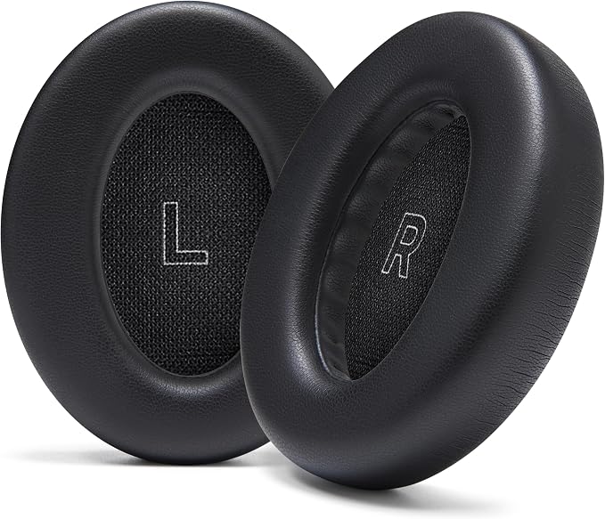WC PadZ QC Ultra - Upgraded Replacement Earpads Compatible with Bose QuietComfort Ultra Gen 1 and Gen 2 Headphones by Wicked Cushions | Improved Thickness and Durability | Black - Image 1