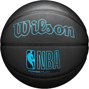 Wilson NBA Forge Plus Indoor/Outdoor Basketballs - Size 6 and Size 7 - Image 1