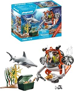 Playmobil | Promo Pack | Treasure Hunt with Underwater | Toys from 4 Years | Gift for Kids | Creativity | Underwater Adventure with Figures & Accessories | 71860 - Image 1