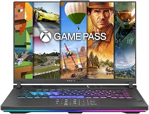 ASUS ROG STRIX-G16-G614PR-RV080WEAN 16 Inch FHD Plus 165Hz Laptop (AMD R9-8940HX Processor, 16GB DDR5, 1TB PCIe 4.0 NVMe SSD, NVIDIA GeForce RTX 5070 Ti GPU, Windows 11 Home) - AZERTY Keyboard - Image 1