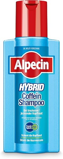 Alpecin Hybrid Coffein Shampoo, 250 ml - Image 1