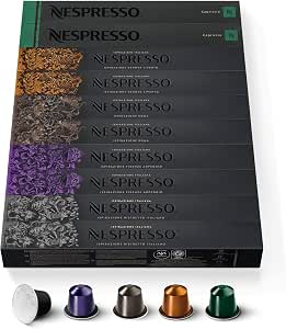 Nespresso Original - Bundle Top Selection Ispirazione Italiana & Espresso 100 Capsules - 20x Ristretto, 20x Arpeggio, 20x Roma, 20x Livanto, 20x Capriccio - Image 1
