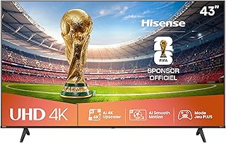 Hisense 43 inch 43A6Q 4K UHD Dolby Vision HDR VIDAA Smart TV with Youtube, Netflix, Disney+, Channel + (2025 Model) - Image 1